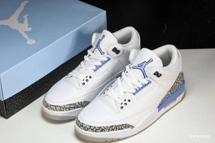 Hyperoad JORDAN “UNC” WHITE RETRO AIR 3 1019